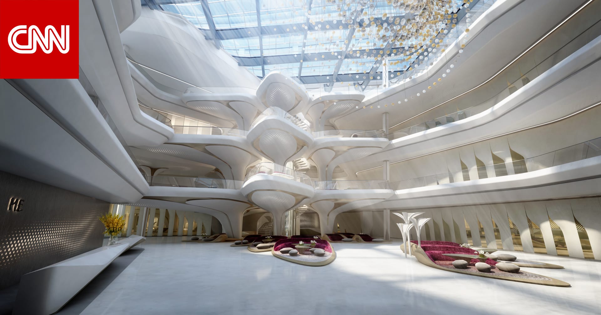 فندق من تصميم الراحلة زها حديد في دبي قريبا - CNN Arabic
