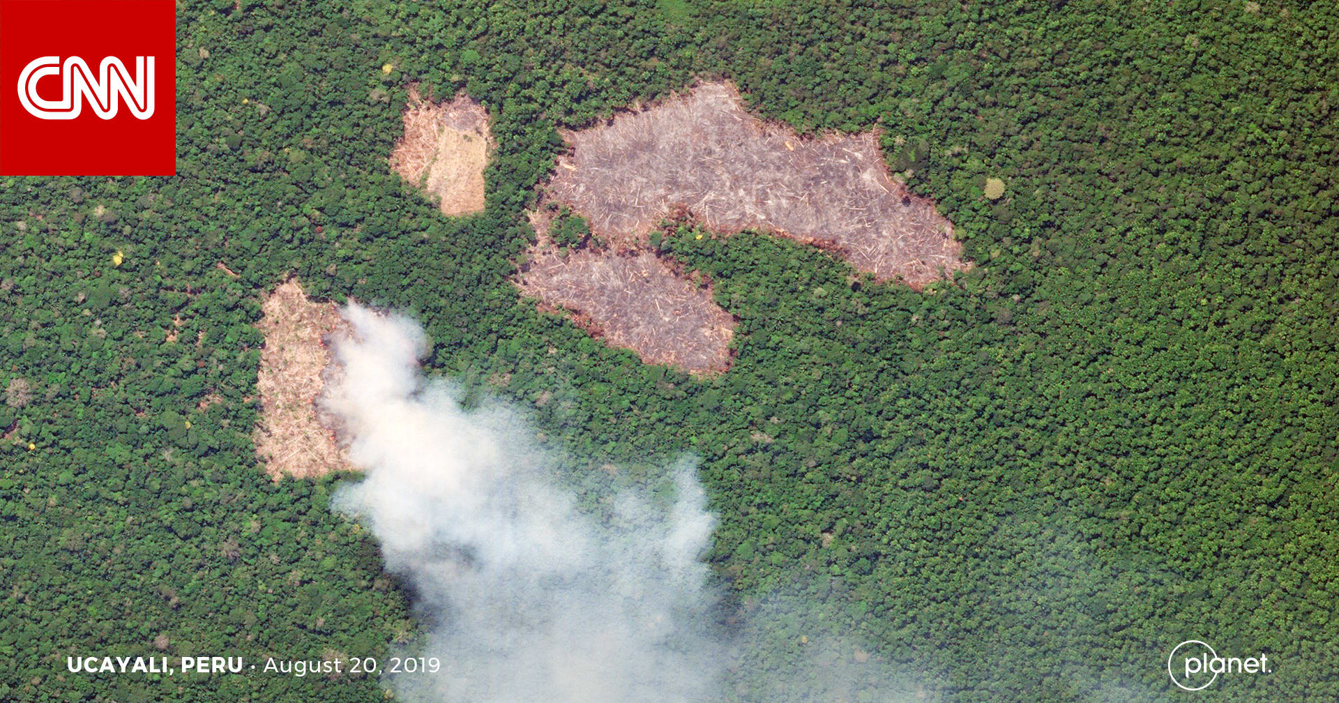 شاهد.. ناسا تنشر صورًا لحرائق غابات الأمازون من الفضاء