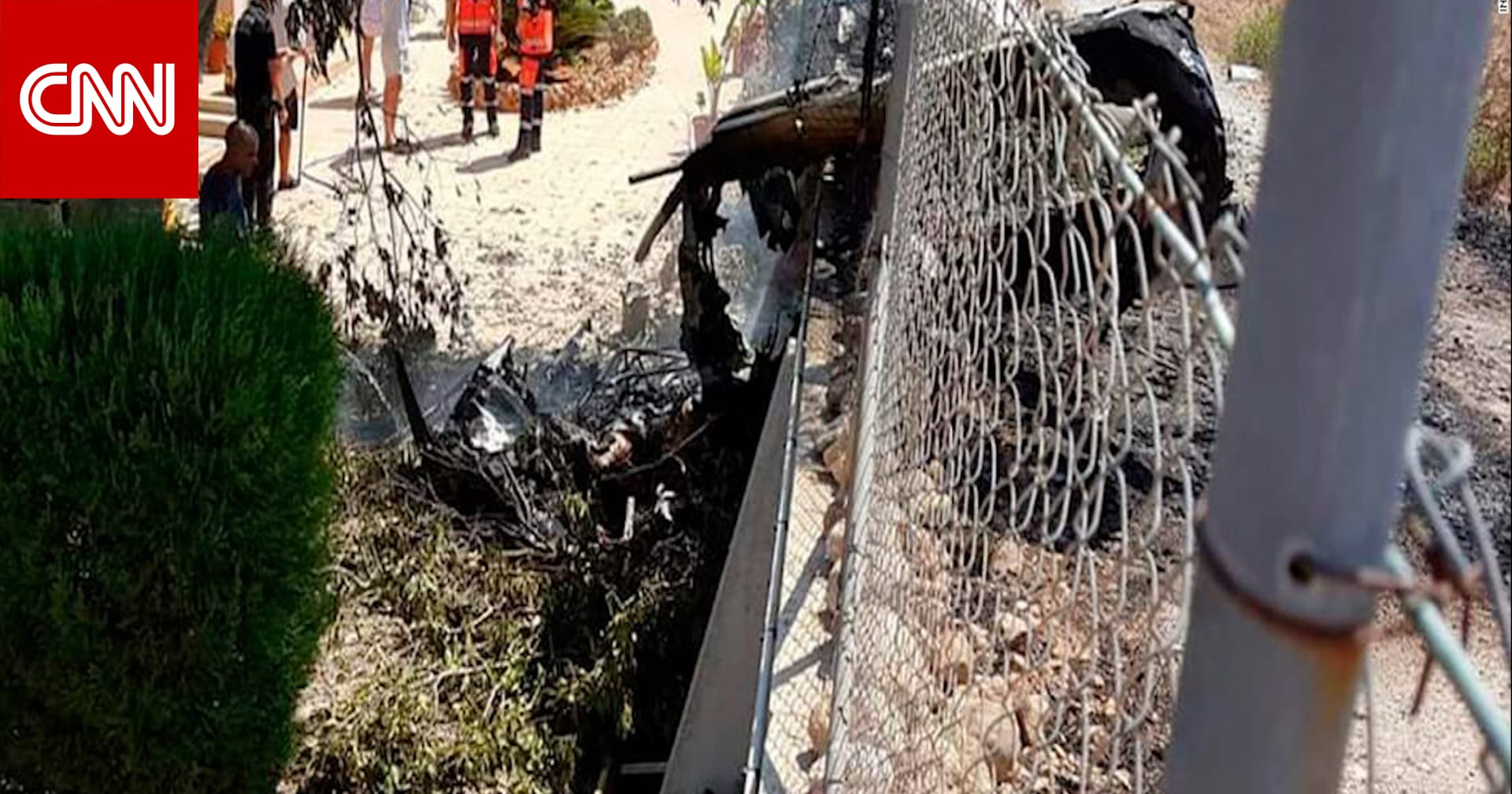 اصطدام طائرة بمروحية في إسبانيا ومصرع 7 أشخاص بينهم طفلان