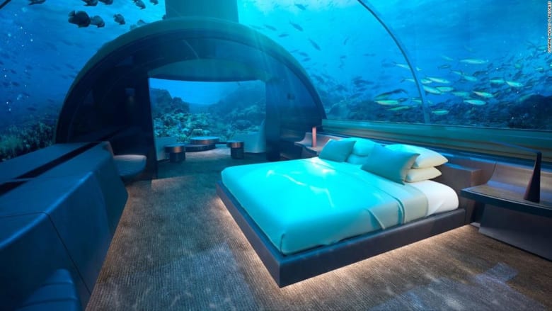 احجز غرفتك في أول فندق تحت الماء في العالم Cnn Arabic