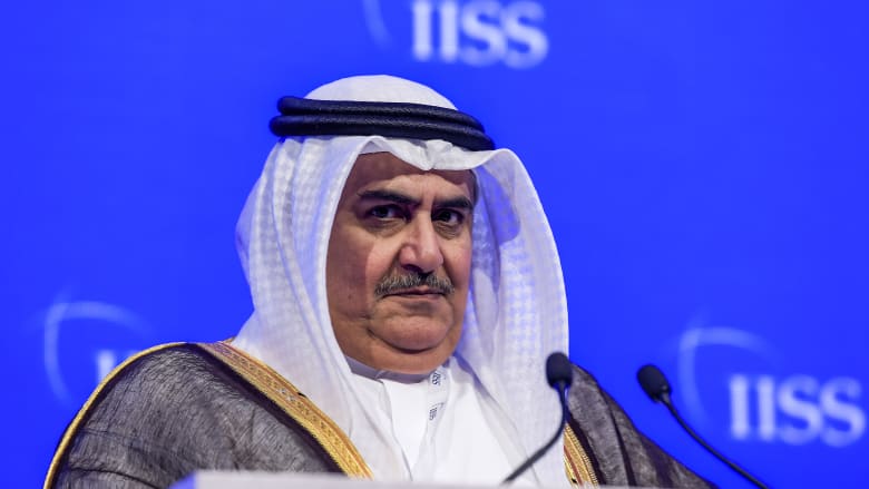وزير خارجية البحرين الشيخ خالد بن أحمد آل خليفة