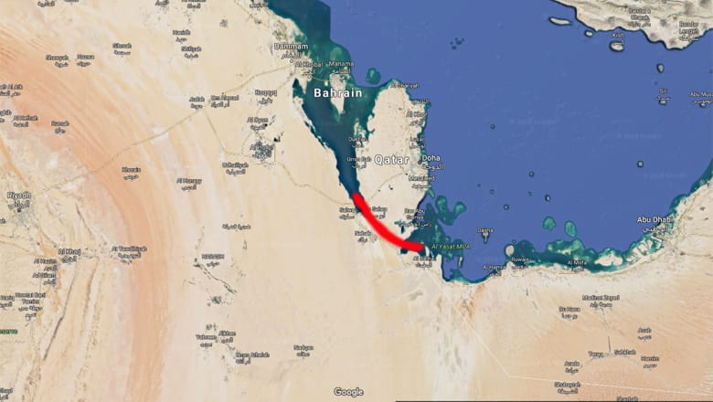 تقارير عن قناة مائية تفصل قطر بريا عن السعودية Cnn Arabic