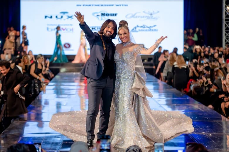 فستان نيكول سابا يثير الجدل بسبب سعره الذي وصل إلى 10 مليون دولار