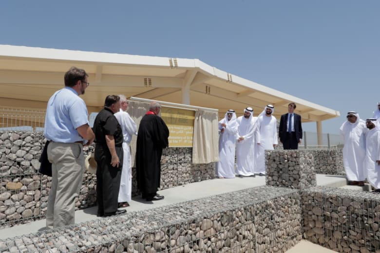 افتتاح كنيسة ودير صير بني ياس.. أول موقع مسيحي اكتشف في الإمارات