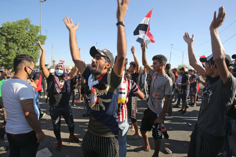Demonstrations in Iraq .. 73 dead so far, Haidar al-Abadi sends a message with 17 proposals