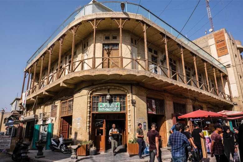 مقهى "الشابندر" في العراق
