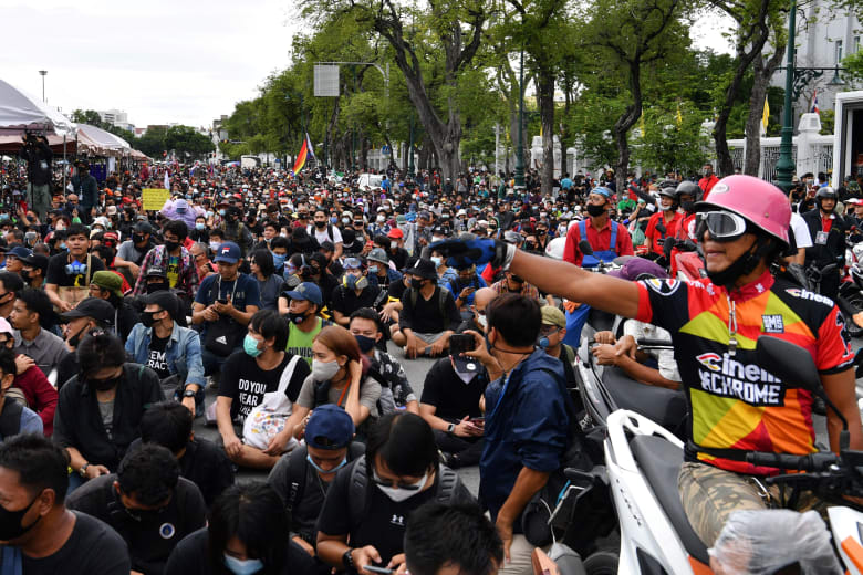 متظاهرو تايلاند يعلنون 