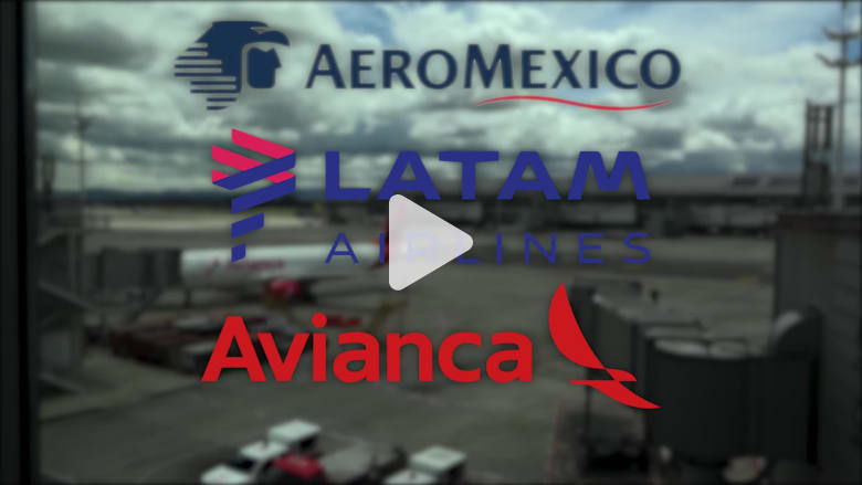 3 من أكبر شركات الطيران في أمريكا الجنوبية تواجه الإفلاس